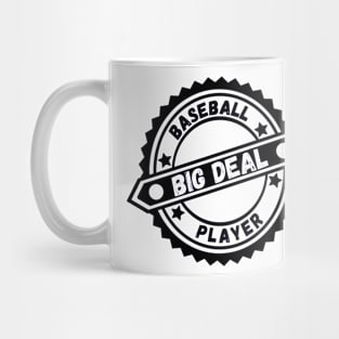 Big Deal Baseball Player Mug